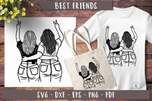 Download Best Friends Svg | Girlfriends Plus Size - Girlfriends Collection